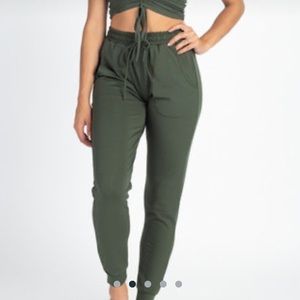 Stretch Knit Jogger Pants